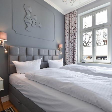 Villa Meeresblick Wohnung 1 ゼーバート・ヘリングスドルフ エクステリア 写真
