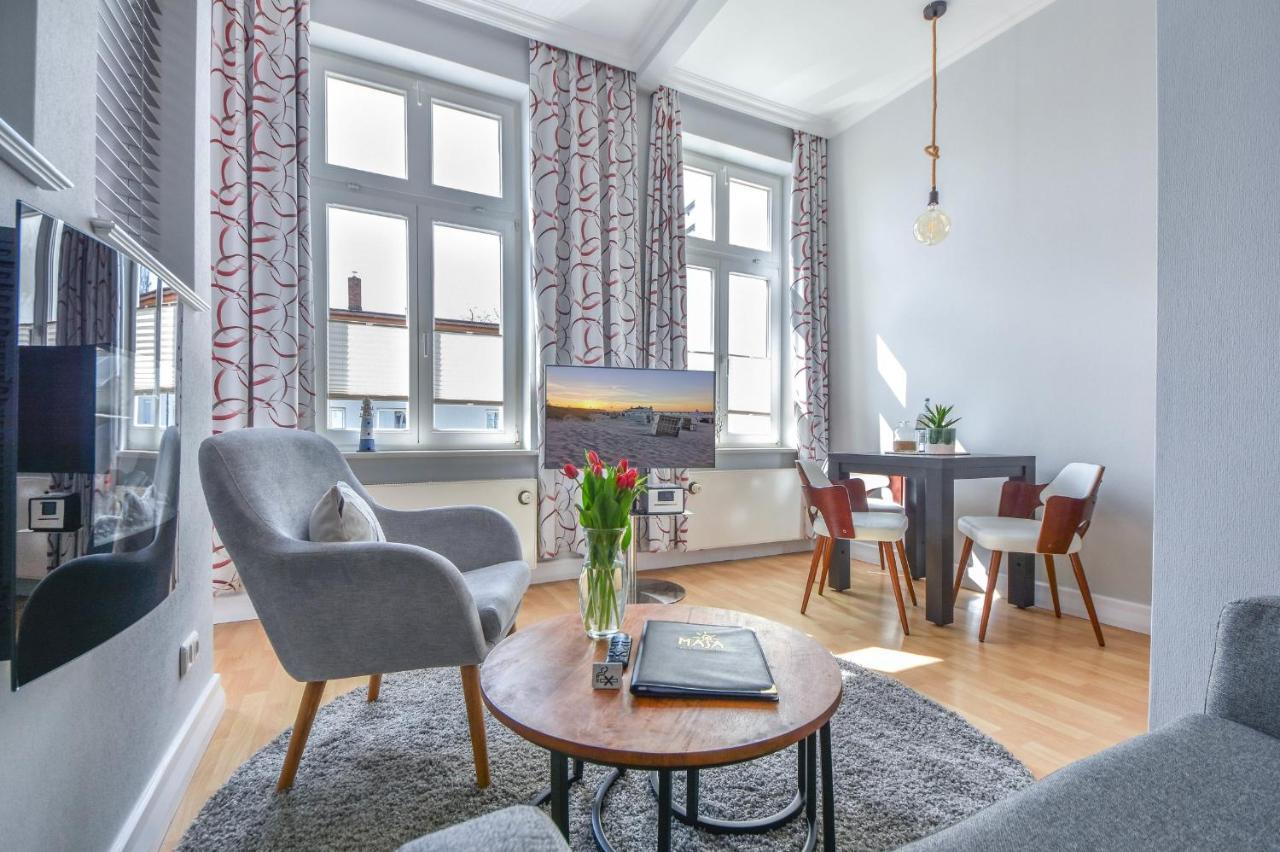 Villa Meeresblick Wohnung 1 ゼーバート・ヘリングスドルフ エクステリア 写真